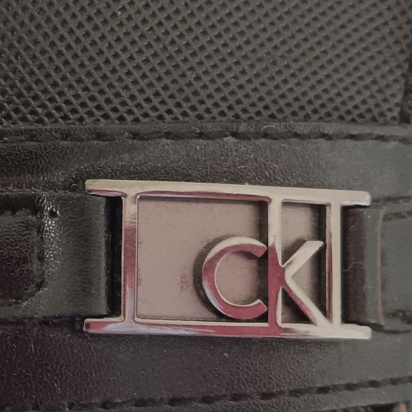 Calvin Klein Bartley Diamond Leather Loafers 9 M - Picture 5 of 12